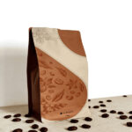 Custom Coffee Bag for Bean Packaging with ziplock Top